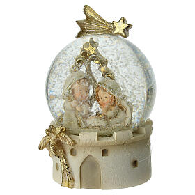 Snow globe with Holy Family, 4 in