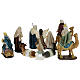Set presepe 25 cm resina s6