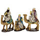 Complete nativity scene 25cm resin set s3