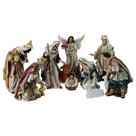 Set crèche santons 30 cm résine