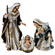 Set crèche santons 30 cm résine s2