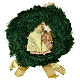 Wreath with Nativity, 14 in s6