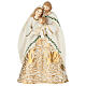 Composizione Natività porcellana 20 cm s1