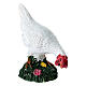 Gallo con due galline presepe 10-12 cm s6