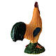 Gallo con due galline presepe 10-12 cm s7