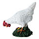 Gallo con due galline presepe 10-12 cm s9
