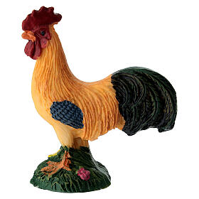 Rooster with two hens nativity scene 10-12 cm