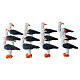 Gabbiano in plastica presepe 10-12 cm s2