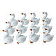 Oca in plastica presepe 10-12 cm s2