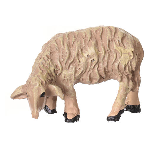 Pecora per presepe da 4 cm resina 5