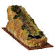 Montagna con fiume pompa 15x15x45 cm presepe 8-10cm s3