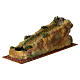 Montagna con fiume pompa 15x15x45 cm presepe 8-10cm s4