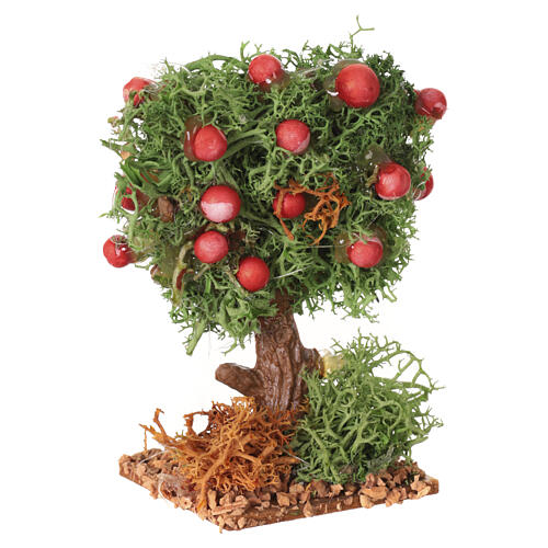 Arbre fruits assortis crèche 8 cm pour statues 8 cm 2