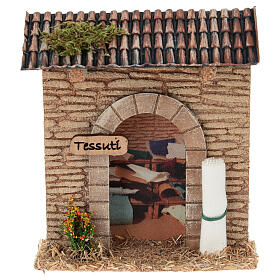 Magasin de tissus 15x5x15 cm crèche 8-10 cm