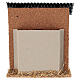 Bottega di tessuti 15x5x15 cm presepe 8-10 cm s4