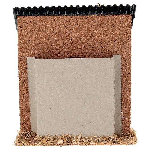 Tienda de frutas y verduras 15x5x15 cm para belén de 8-10 cm 4