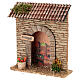 Bottega di frutta e verdura  15x5x15 cm presepe 8-10 cm s2