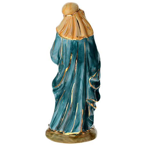 Roi Mage debout Dellarte Ceramiche peint à la main 20 cm 4