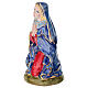 Estátua da Virgem Maria para presépio Dellarte Ceramiche pintada à mão 20 cm s4