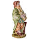 Gaitero estatua belén Dellarte Ceramiche 20 cm pintado a mano s3