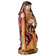Statue de Saint Joseph crèche Dellarte Ceramiche 20 cm peinte à la main s4