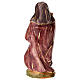 Statue de Saint Joseph crèche Dellarte Ceramiche 20 cm peinte à la main s5