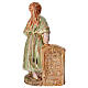 Lavandaia presepe 20 cm Dell'Arte Ceramiche dipinto a mano s5