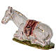 Asino dipinto a mano presepe 20 cm Dell'Arte Ceramiche s3