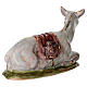 Asino dipinto a mano presepe 20 cm Dell'Arte Ceramiche s4