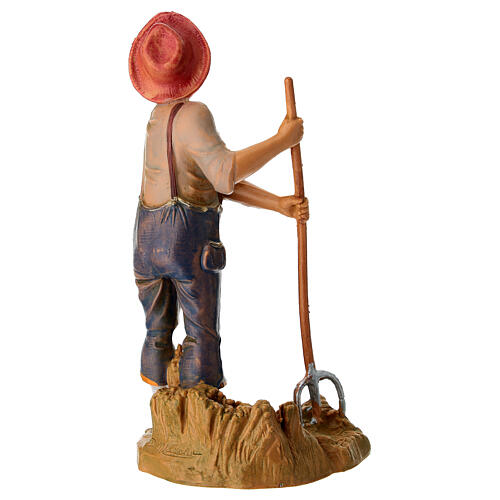 Giovane con forcone presepe Fontanini 12 cm 4