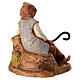 Père assis avec agneau crèche Fontanini 12 cm s4
