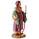 Shepherdess with jug and staff for Fontanini nativities, 20 cm s3