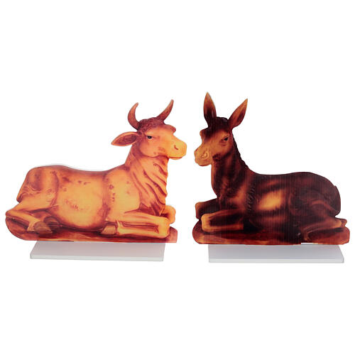 Nativity Scene with 5 forex characters, 80 cm 3