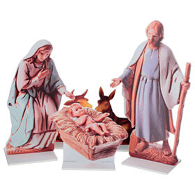 Scena Natività 5 figure 80 cm in forex