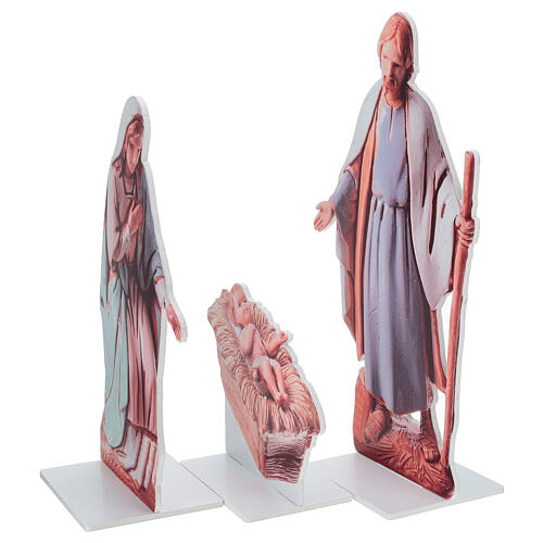 Scena Natività 5 figure 80 cm in forex 4