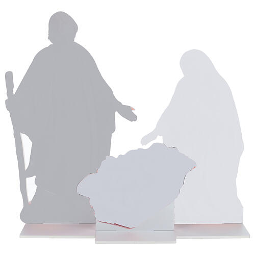 Scena Natività 5 figure 80 cm in forex 6