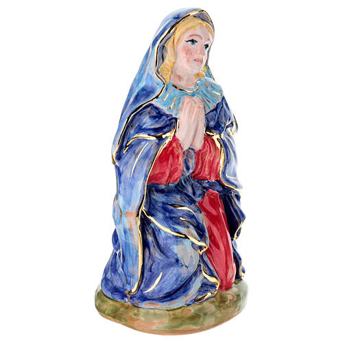 Geburt Christi, 20 cm Krippe, handbemalt – Dellarte Ceramiche 9