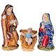 Hand-painted Dellarte Ceramiche Nativity Scene, 20 cm s1