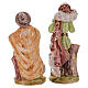 Set 12 pz statuine natività Dellarte Ceramiche dipinta a mano 20 cm s13