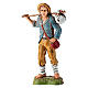 Young shepherd 10 cm with bagpipe for Moranduzzo Nativity Scene s1