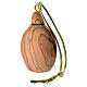 Sacra Famiglia legno d'ulivo 5 cm Terrasanta addobbo natalizio s3
