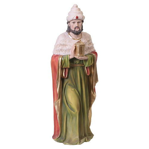 Kompletna scena do szopki z żywicy, 11 figur, najwyższa 80cm 10