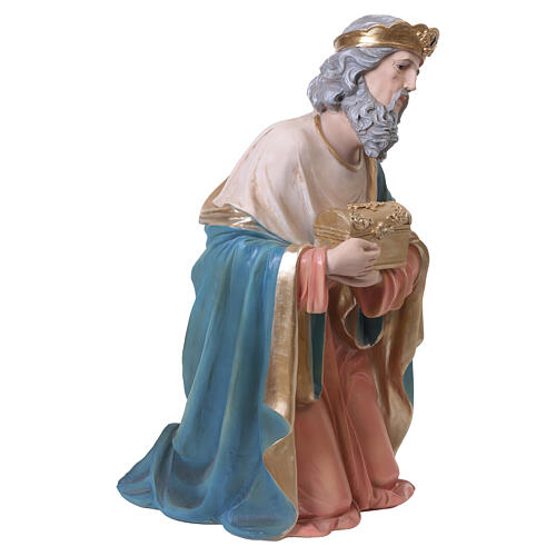 Kompletna scena do szopki z żywicy, 11 figur, najwyższa 80cm 18