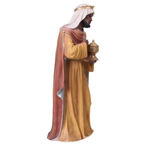 Complete resin Nativity Scene 11 pcs, 80 cm 16