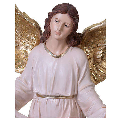 Presepe completo 100 cm in resina 11 pezzi 14