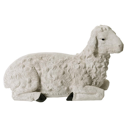 Szopka bożonarodzeniowa 100 cm, komplet 11 figurek z żywicy 19