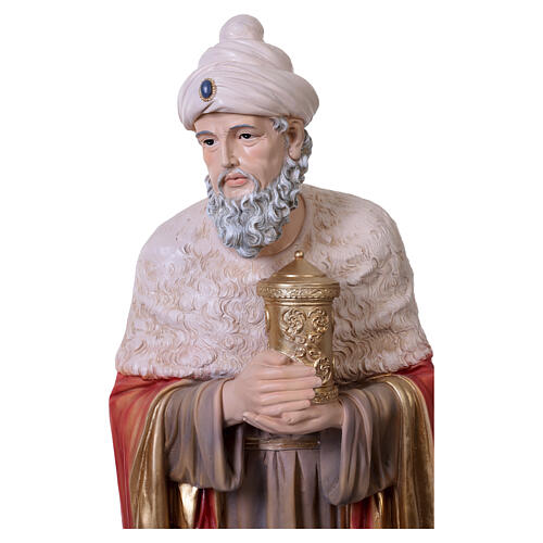 Complete nativity set 100 cm in resin, 11 pieces 18