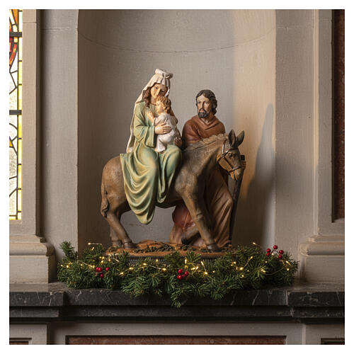 Flight into Egypt Nativity Scene, Resin, 75 cm 2