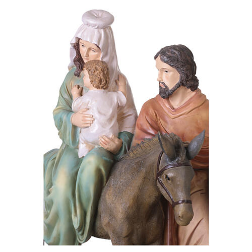 Flight into Egypt Nativity Scene, Resin, 75 cm 6