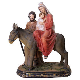 Flight into Egypt resin statue, 100 cm